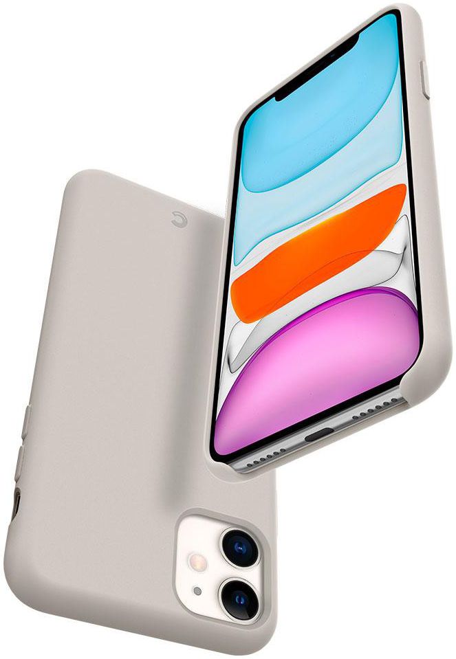 Spigen Ciel by Cyrill Basic Apple iPhone 11 Hoesje Silicone Stone afbeelding 2