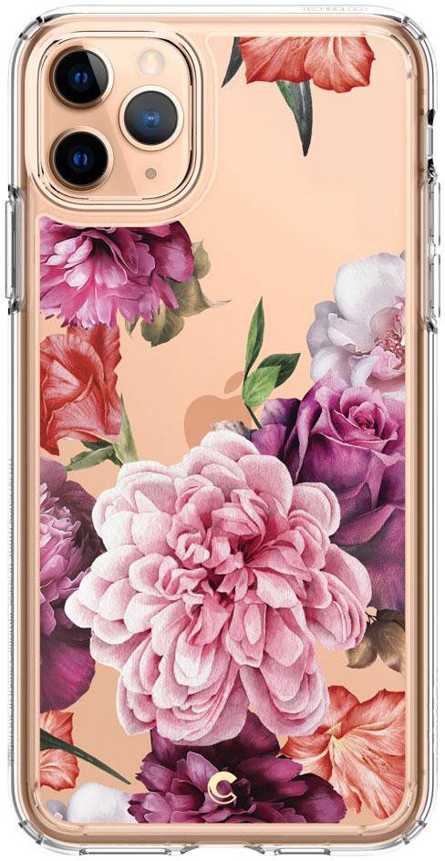 Spigen Ciel by Cyrill Cecile Apple iPhone 11 Pro Hoesje Rose Floral afbeelding 1