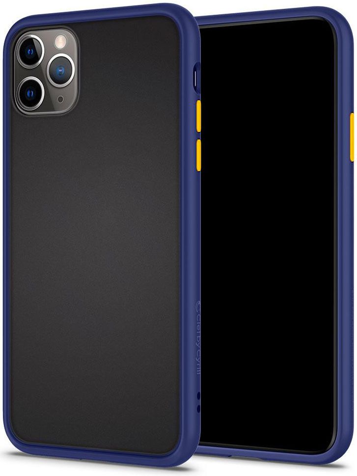 Spigen Cyrill Color Brick Apple iPhone 11 Pro Hoesje Navy afbeelding 3