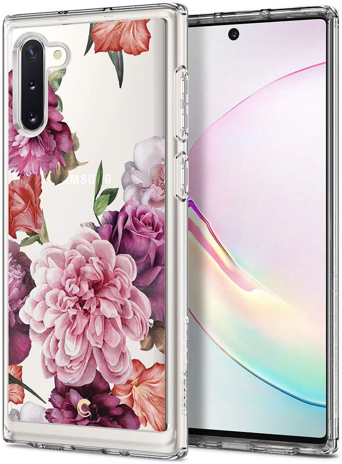 Spigen Ciel by Cyrill Cecile Galaxy Note 10 Hoesje Rose Floral afbeelding 1