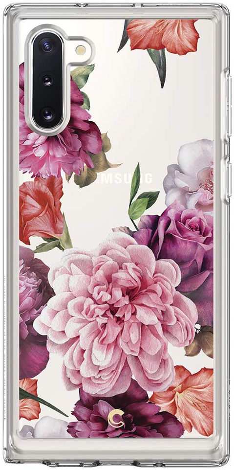 Spigen Ciel by Cyrill Cecile Galaxy Note 10 Hoesje Rose Floral afbeelding 4