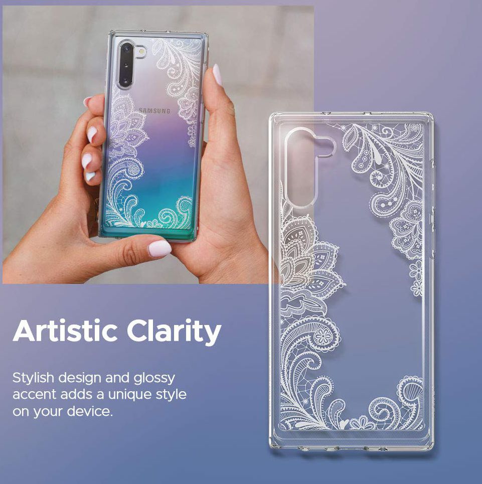 Spigen Ciel by Cyrill Cecile Galaxy Note 10 Hoesje Mandela afbeelding 4