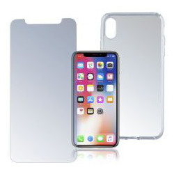 4smarts 360° Protection Limited Cover Apple IPhone XS / X Transparant afbeelding 1