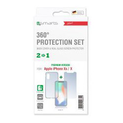 4smarts 360° Protection Limited Cover Apple IPhone XS / X Transparant afbeelding 4