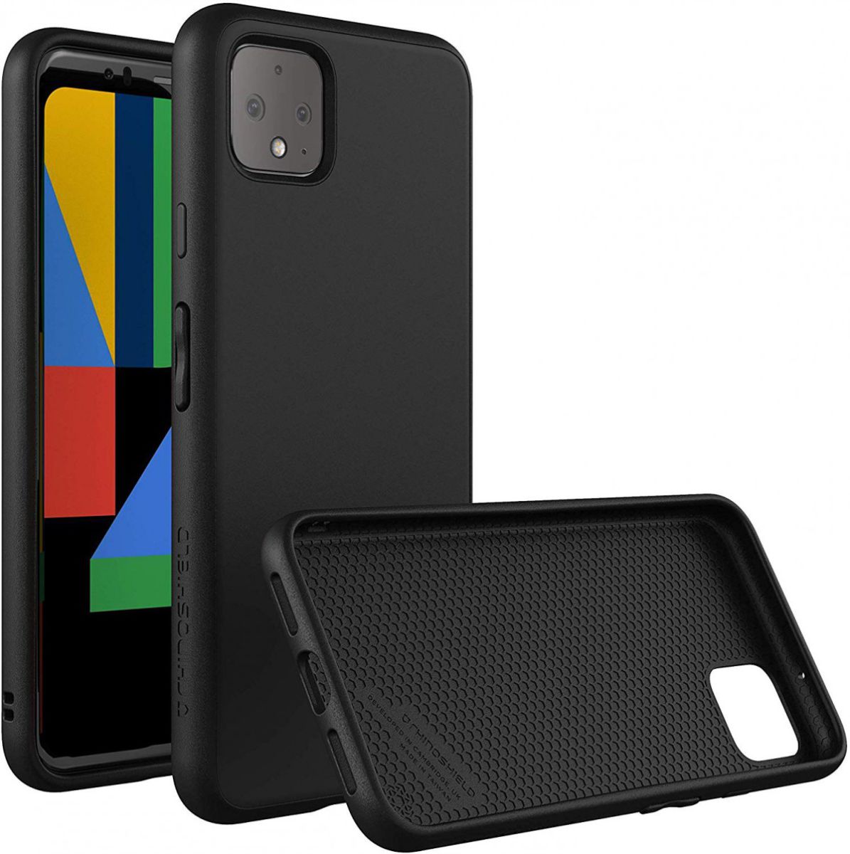 RhinoShield SolidSuit Google Pixel 4 XL Hoesje Classic Zwart afbeelding 1