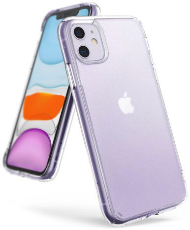 Ringke Fusion Matte Apple iPhone 11 Hoesje Transparant afbeelding 1