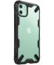 Ringke Fusion X Matte Apple iPhone 11 Hoesje Transparant/Zwart