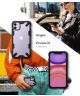 Ringke Fusion X Matte Apple iPhone 11 Hoesje Transparant/Groen
