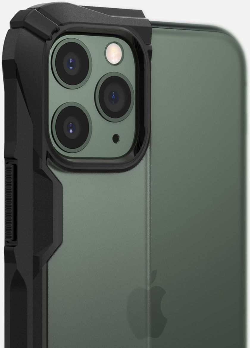 Ringke Fusion X Matte Apple iPhone 11 Pro Hoesje Zwart afbeelding 3
