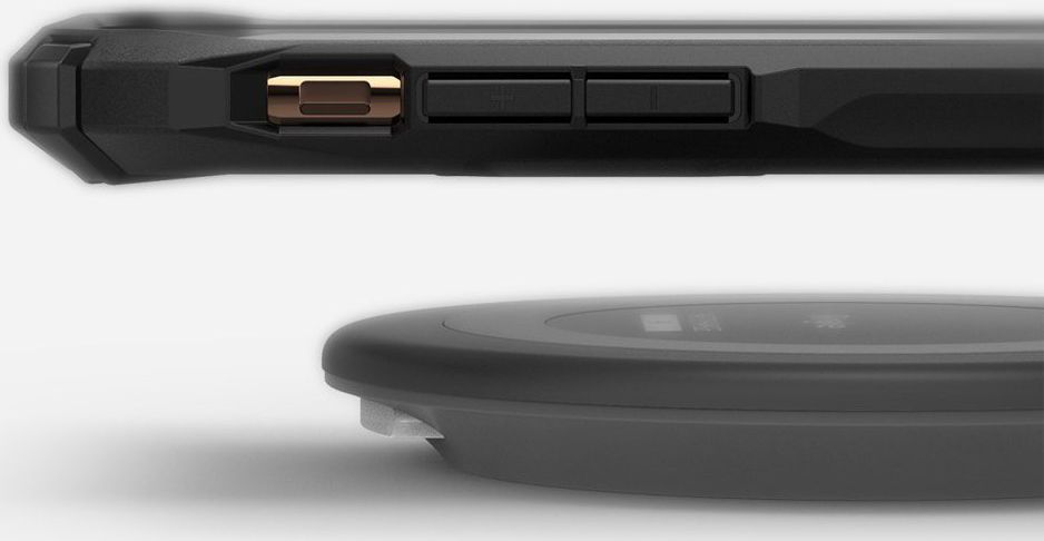 Ringke Fusion X Matte Hoesje Apple iPhone 11 Pro Max Zwart afbeelding 4