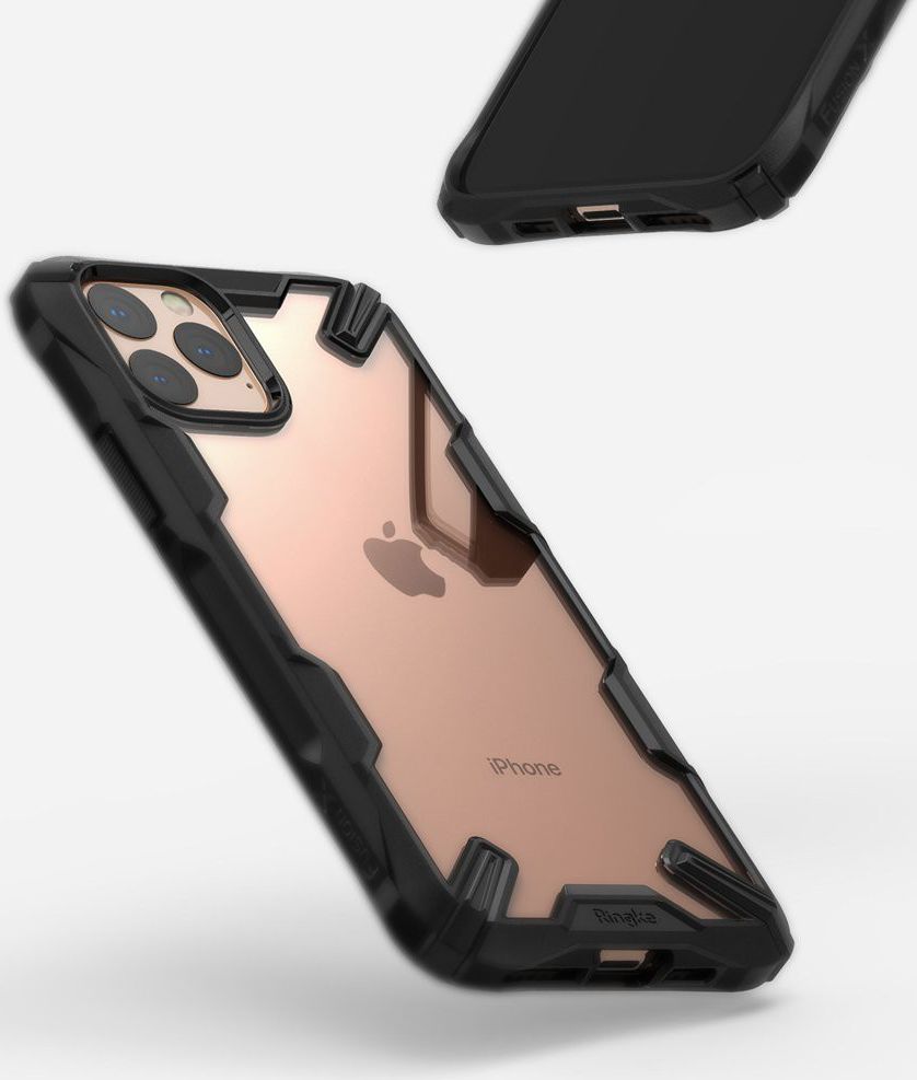 Ringke Fusion X Matte Hoesje Apple iPhone 11 Pro Max Zwart afbeelding 6