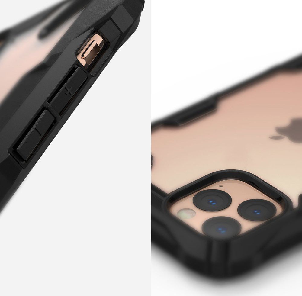 Ringke Fusion X Matte Hoesje Apple iPhone 11 Pro Max Zwart afbeelding 8