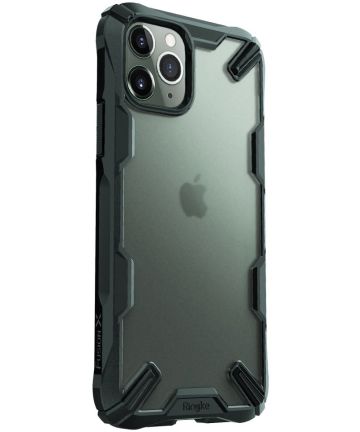 Ringke Fusion X Matte Hoesje Apple iPhone 11 Pro Max Groen Hoesjes