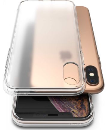Ringke Fusion Matte Edition Apple iPhone XS / X Hoesje Transparant Hoesjes