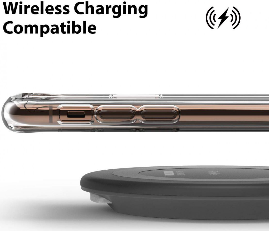 Ringke Fusion Matte Edition Apple iPhone XS / X Hoesje Transparant afbeelding 4