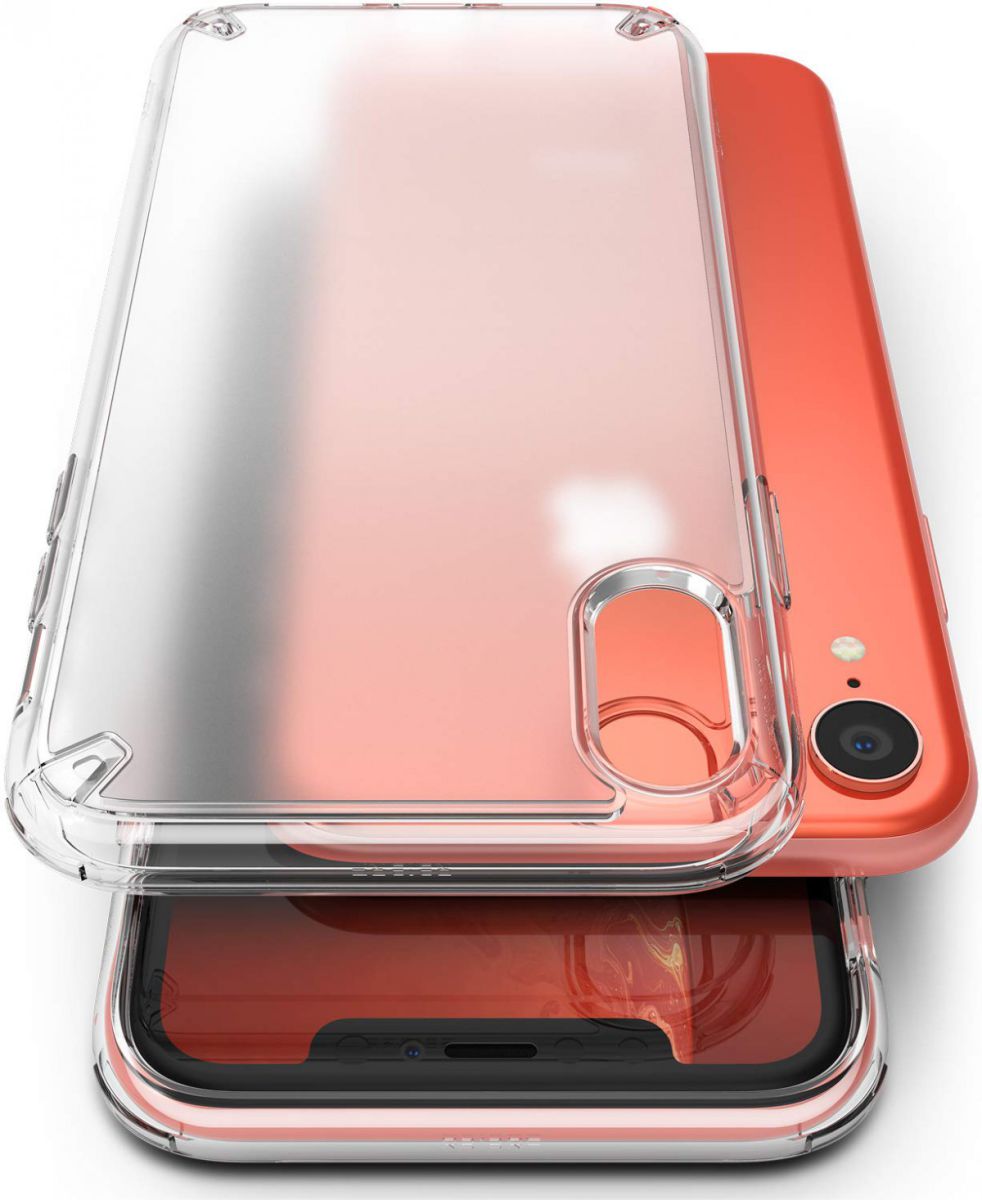 Ringke Fusion Matte Edition Apple iPhone XR Hoesje Transparant afbeelding 1