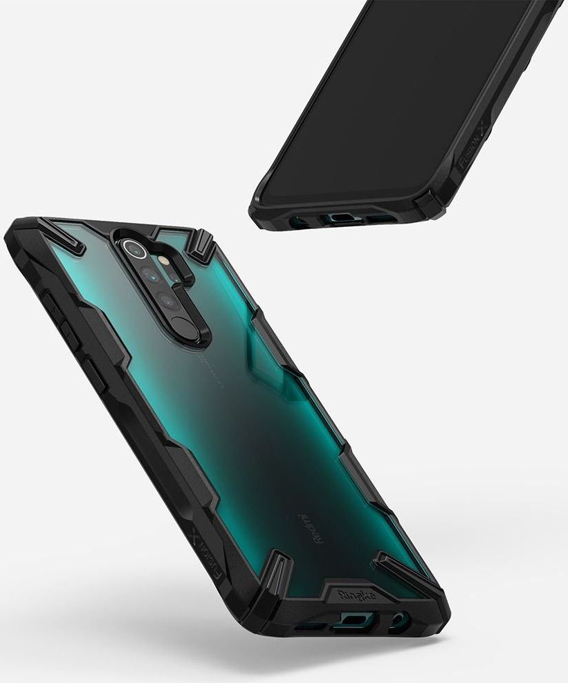Ringke Fusion X Hoesje Xiaomi Redmi Note 8 Pro Zwart afbeelding 3
