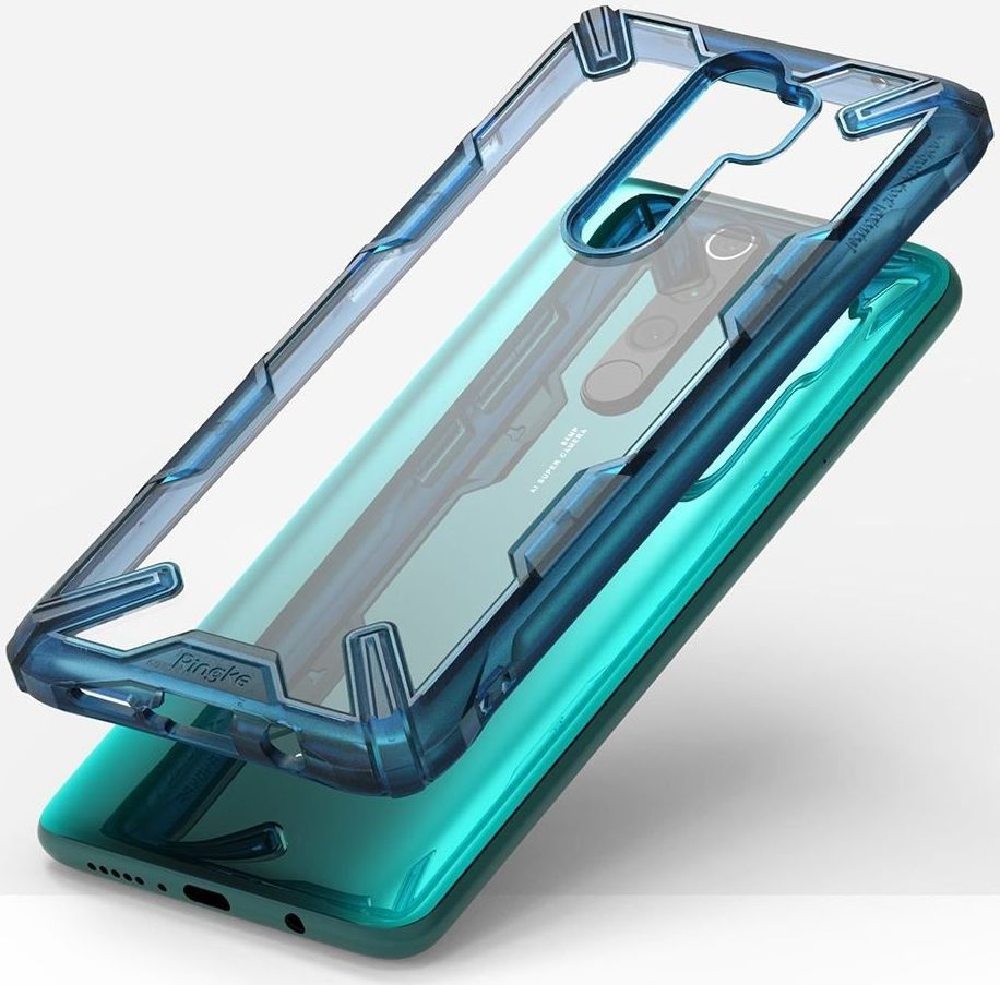 Ringke Fusion X Hoesje Xiaomi Redmi Note 8 Pro Zwart afbeelding 4