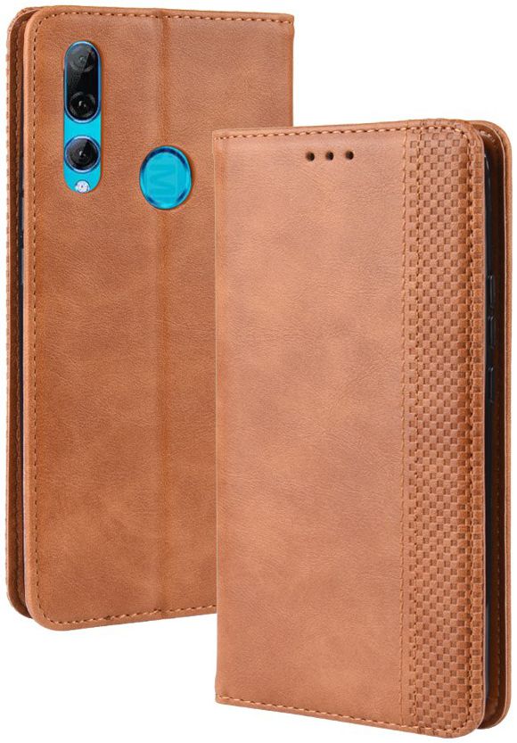 Huawei P Smart Z / Honor 9X Vintage Portemonnee Hoesje Bruin afbeelding 8