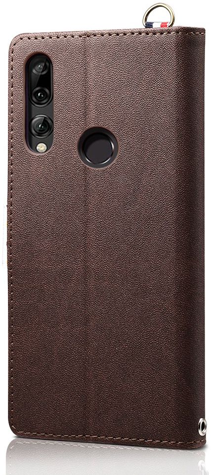 Huawei Honor 9X (Global)/P Smart Z Retro Dots Portemonnee Hoesje Bruin afbeelding 3