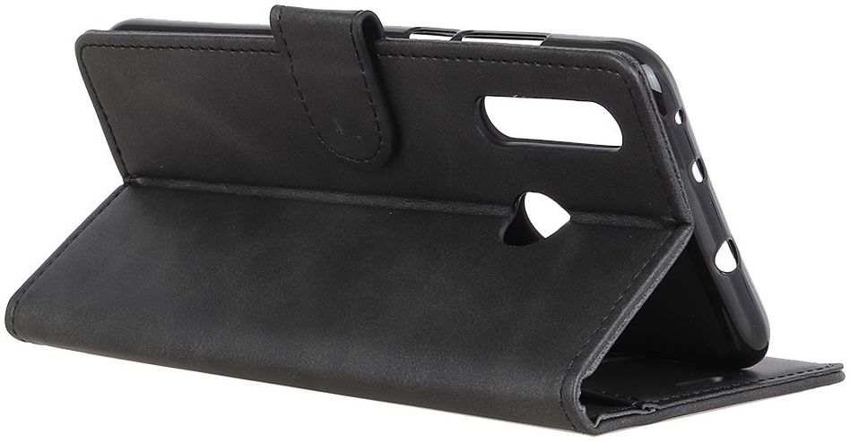 Motorola Moto E6s / E6 Plus Bookcase Hoesje Met Pasjes Zwart afbeelding 6