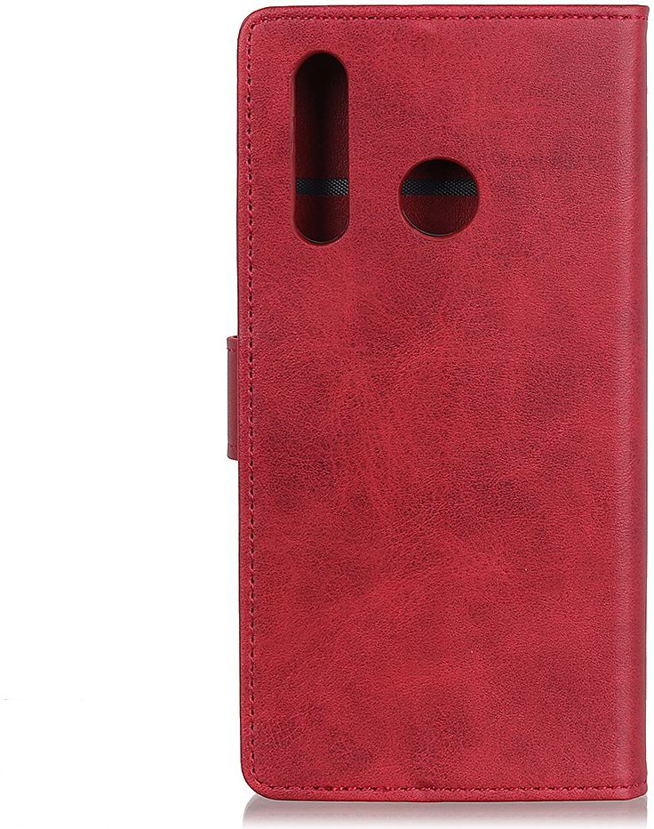 Motorola Moto E6s / E6 Plus Bookcase Hoesje Met Pasjes Rood afbeelding 5