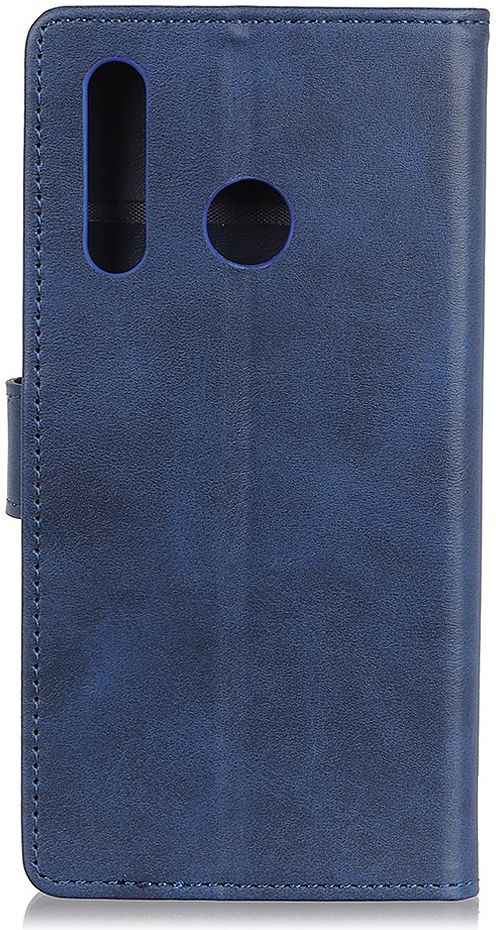 Motorola Moto E6s / E6 Plus Bookcase Hoesje Met Pasjes Blauw afbeelding 5