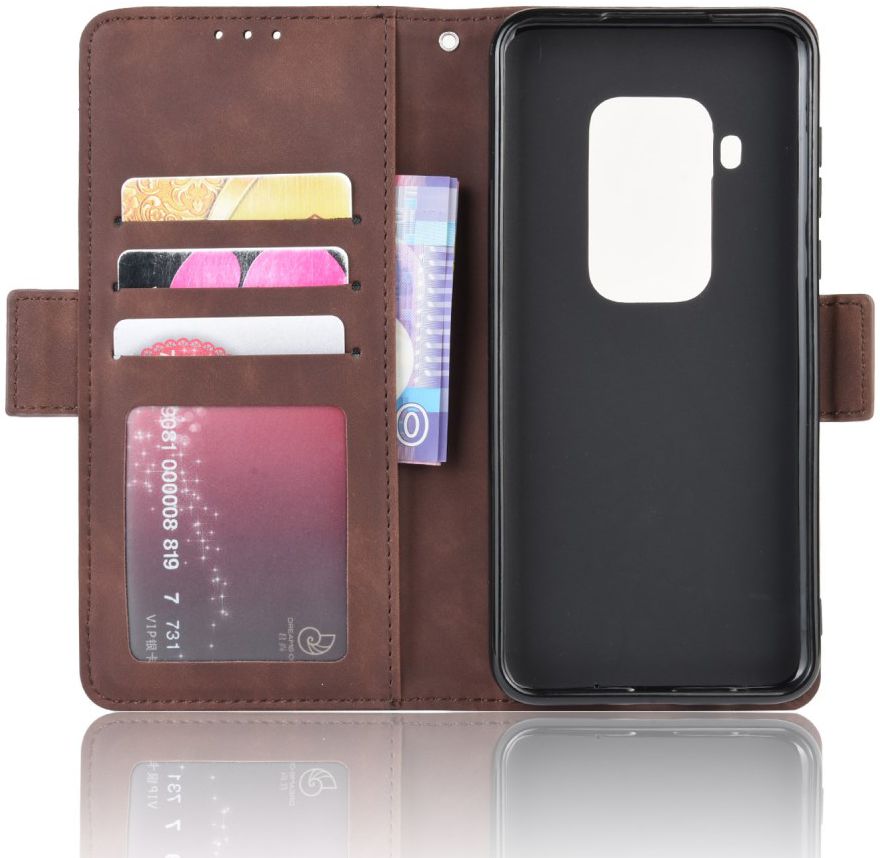 Motorola One Zoom Portemonnee Hoesje Met Kaarthouder Bruin afbeelding 5