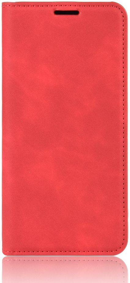 Motorola Moto E6s / E6 Plus Retro Wallet Hoesje Rood afbeelding 3