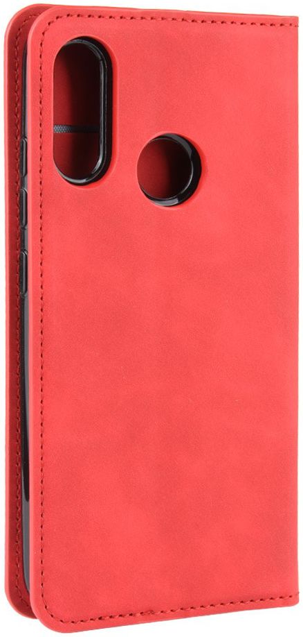Motorola Moto E6s / E6 Plus Retro Wallet Hoesje Rood afbeelding 5