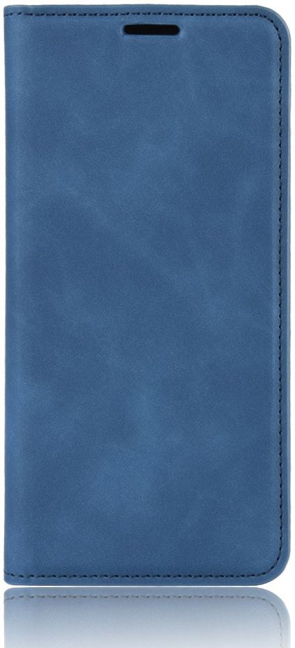 Motorola Moto E6s / E6 Plus Retro Wallet Hoesje Blauw afbeelding 3