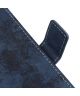Motorola Moto G8 Plus Vintage Portemonnee Hoesje Blauw