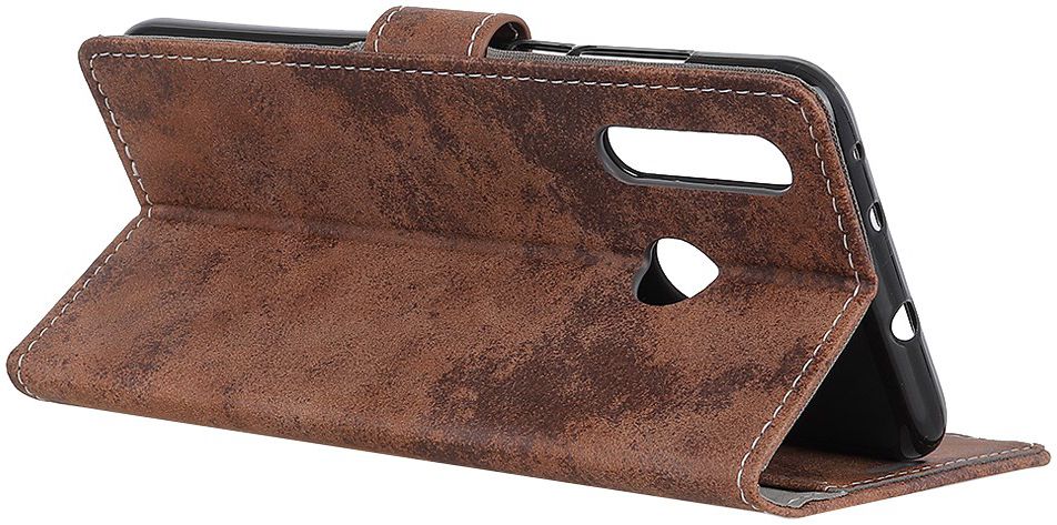Motorola Moto G8 Plus Vintage Portemonnee Hoesje Bruin afbeelding 4