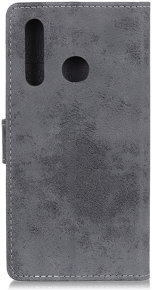 Motorola Moto G8 Plus Vintage Portemonnee Hoesje Grijs afbeelding 10