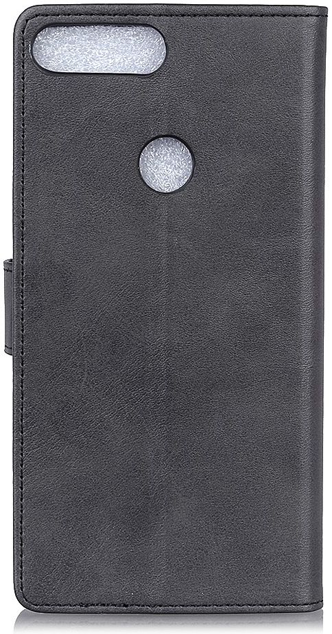 Motorola Moto E6 Play Bookcase Hoesje Met Pasjes Zwart afbeelding 4