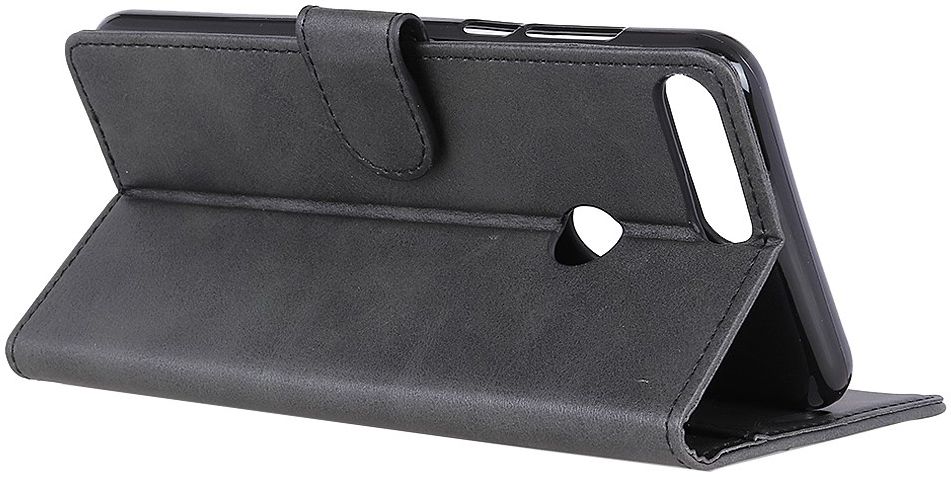 Motorola Moto E6 Play Bookcase Hoesje Met Pasjes Zwart afbeelding 5