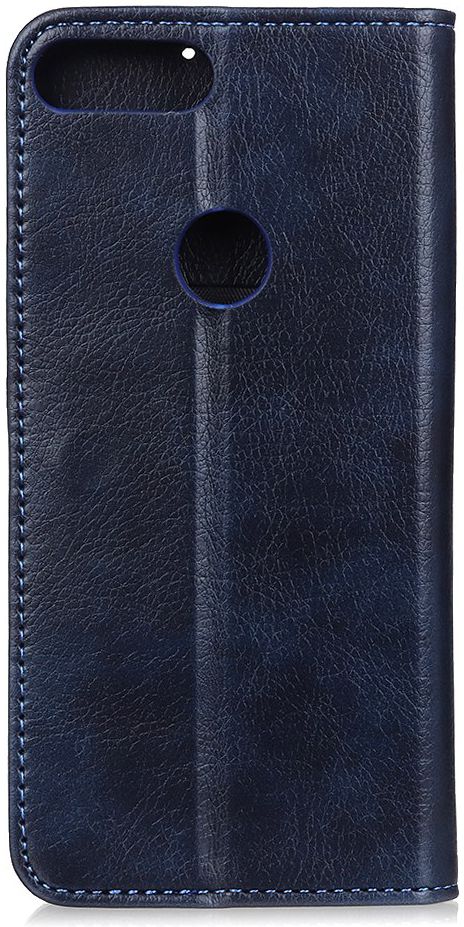 Motorola Moto E6 Play Splitleren Portemonnee Hoesje Blauw afbeelding 6