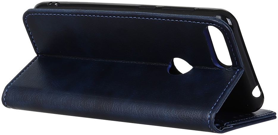 Motorola Moto E6 Play Splitleren Portemonnee Hoesje Blauw afbeelding 7