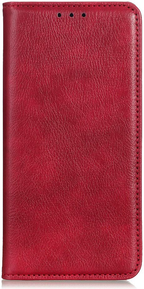 Motorola Moto E6 Play Splitleren Portemonnee Hoesje Rood afbeelding 1