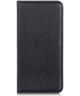 Motorola Moto E6 Play Splitleren Portemonnee Hoesje Zwart