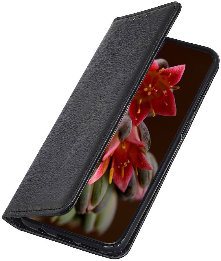 Motorola Moto E6 Play Splitleren Portemonnee Hoesje Zwart afbeelding 5