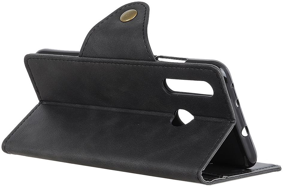 Motorola Moto G8 Plus Bookcase Hoesje Zwart afbeelding 3