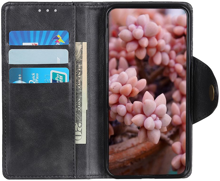 Motorola Moto G8 Plus Bookcase Hoesje Zwart afbeelding 6