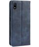 Xiaomi Redmi 7A Vintage Portemonnee Hoesje Blauw