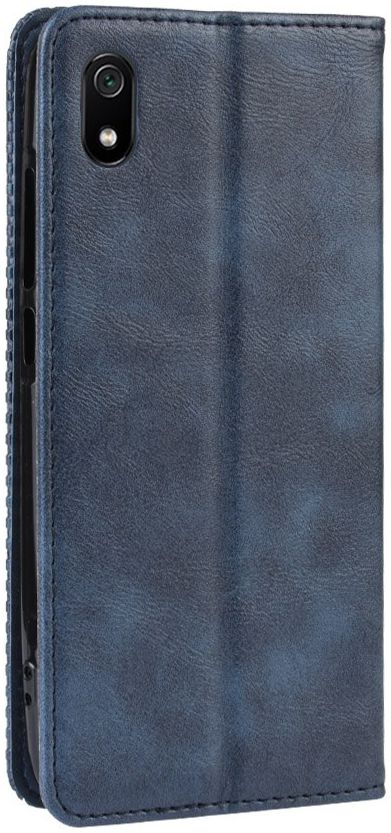 Xiaomi Redmi 7A Vintage Portemonnee Hoesje Blauw afbeelding 2