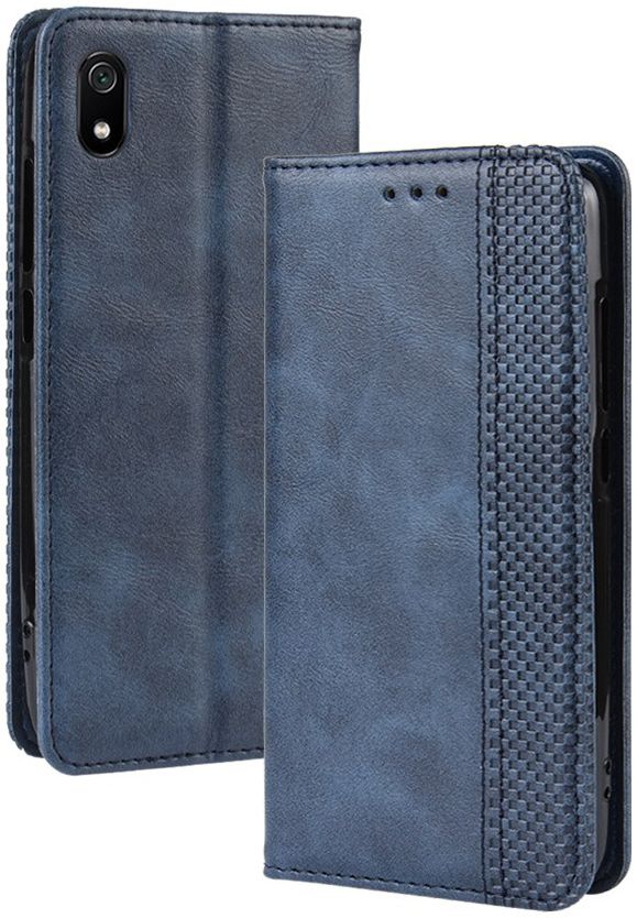 Xiaomi Redmi 7A Vintage Portemonnee Hoesje Blauw afbeelding 6
