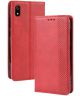 Xiaomi Redmi 7A Vintage Portemonnee Hoesje Rood