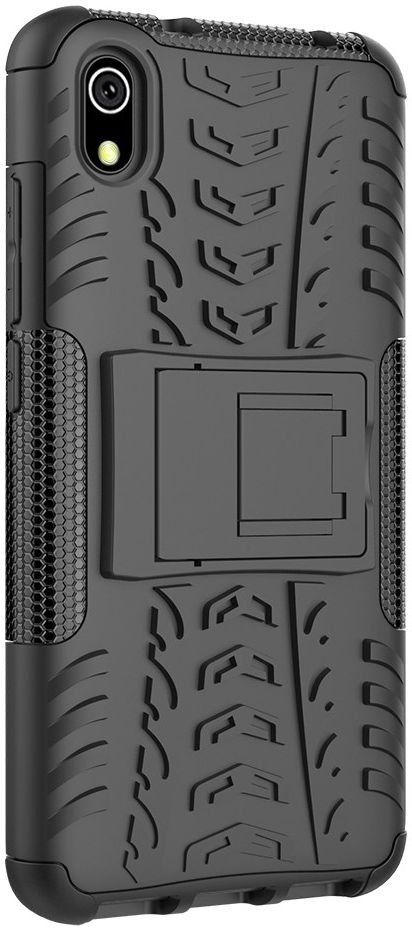 Xiaomi Redmi 7A Robuust Hybride Hoesje Zwart afbeelding 7