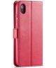 Xiaomi Redmi 7A Stand Portemonnee Bookcase Hoesje Rood