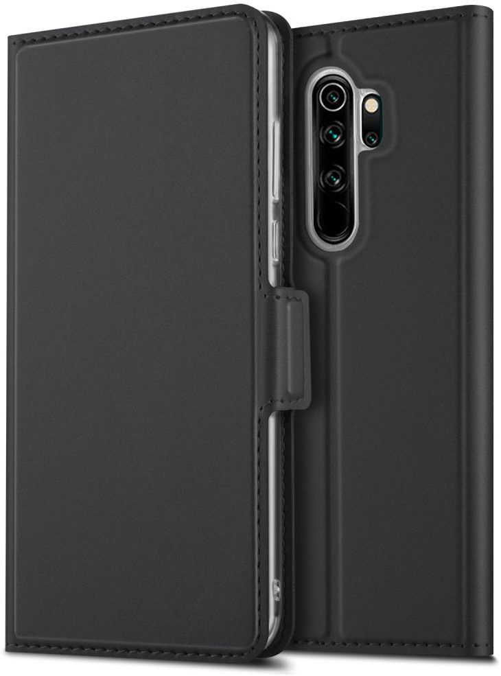 Xiaomi Redmi Note 8 Pro Business Hoesje met Kaarthouder Zwart afbeelding 1